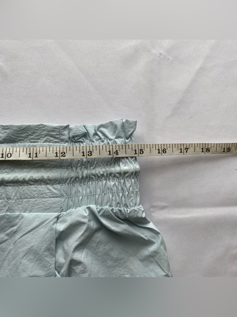 NWT FP Movement Arctic Snow Blue The Champ Is Here Barrel Leg Pants Size Medium - Picture 13 of 16